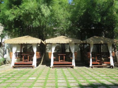 庭 バケーションホテル セブの写真