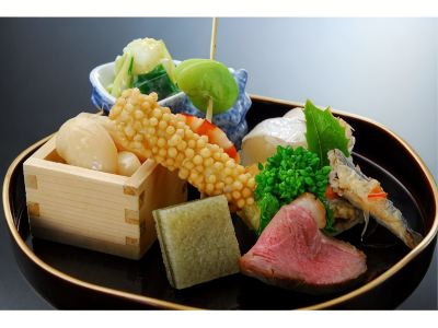 料理 三朝薬師の湯 万翆楼の写真