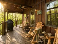 Creekside Cabin - Hot Tub, Firepit, Porch