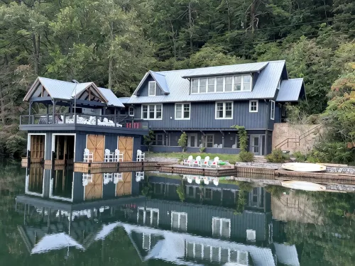 Lake Rabun Rental - Classic Waterside Home and Boathouse - 4-Star