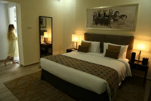Uptown Hotel Apartment Fujairah By Gewan - breakfast
