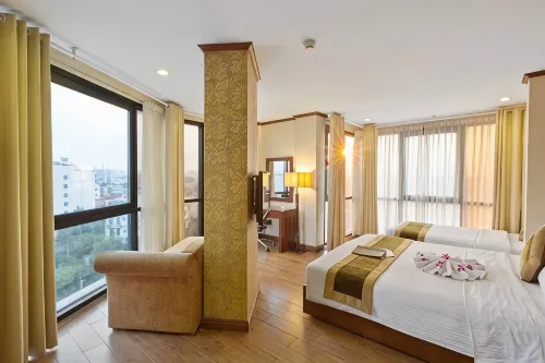 โรงแรมซันเซ็ตเวสต์เลค ฮานอย - อ่างจากุชชี่