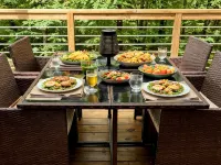 Romantic Cabin: Hot Tub, Fire Pit, Indoor & Outdoor Living, EV Charger Hotels in Stephens County