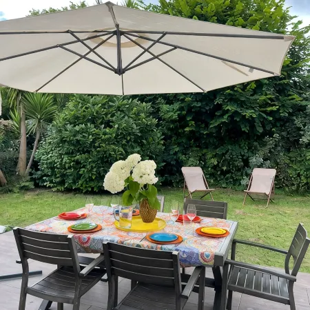 Belle Maison de Vacances à 5min à Pieds de la Plage