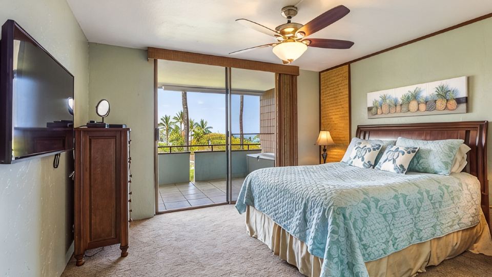 Kona Condo at Magic Sands Beach-Ocean Views-Top Floor-Quiet