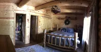 Authentic Log Cabin with Luxuries - Balkoner