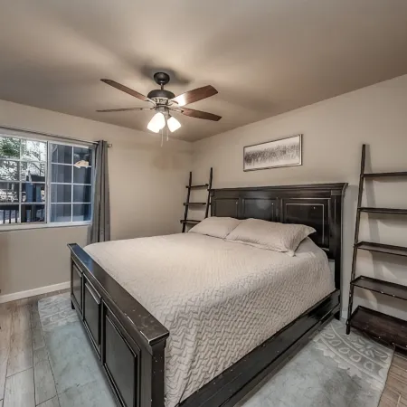 3 bedroom house with huge deck and central a/c