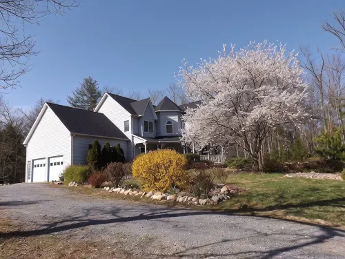 Private 10 acres with Blue Ridge Mountain Views! Enjoy any season RIGHT here!