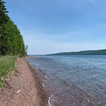 Bright and charming cabin on the Cabot Trail overlooking St. Ann’s bay.
