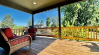 New Riverfront Retreat Home on 1 Acre - WiFi, A/C, Covered Deck and Spa
