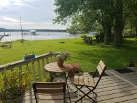 Bemus Point Lake Front Cottage with Dock - 3-Star