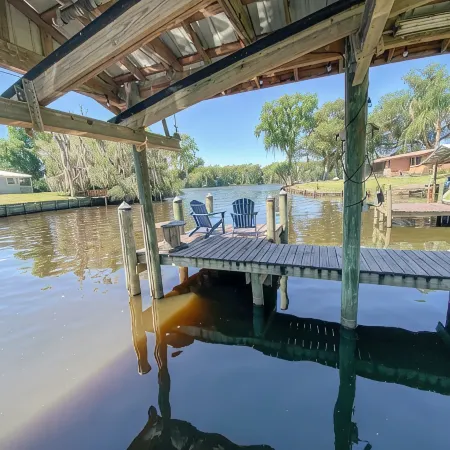Riverfront Cottage Retreat with 2 Docks + Scenic Views on the St. John’s River!