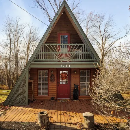 The Grape Escape - A-Frame Cabin