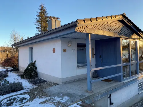 Luxurious house with winter garden, Finnish sauna, wood-burning stove Schnett-Masserberg