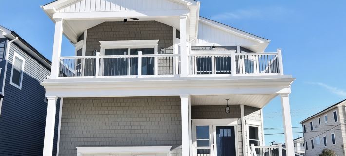 Brigantine Beach House with Deck and Ocean View Hotels in Бриджантайн