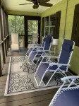 Stilt  home close to MacRaes, city dock, Wild Life Park. - balcony