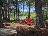 ISLAND VACATION, Canoe 5 minutes to Island and relax - Alppimaja