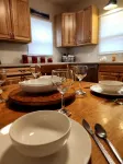 Railroad themed 3-bedroom house in Boone The Main Street Station is pet friendly - Wi-Fi