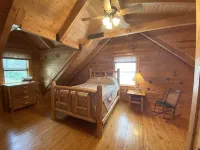 This property is located on a 65 acre farm on the Shenandoah River. - Chalets