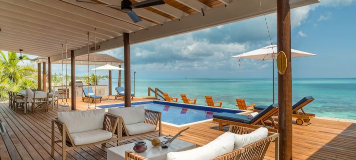 Islandchicbeachfronthome!StunningViews-Pool,OutdoorKitchen,Reef,Mini BballCourt Hotels in Great Exuma Island