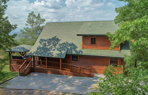 山景 - 2 室 2 衞可入住 6 人木屋 - 雷艾温