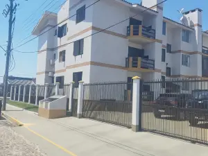 Apartamento No condomínio Mediterranée- 3 Quadras do Mar- 1 dormitório em Capão Novo