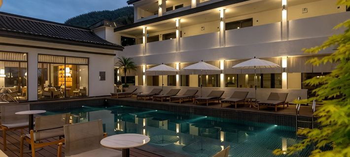 Qianna Guanshan Hot Spring Resort Hotel Ξενοδοχεία στην πόλη Τσανγκσίνγκ