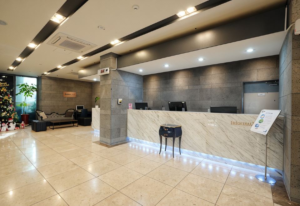 웨이스톤서우봉호텔 조식 또는 로비 이미지