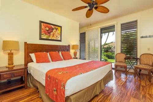 2/2 BEACHFRONT RESORT w AC, Poipu Beach - Kiahuna Garden View Condo, Pool/Gym