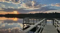 Private Oasis w/Pool, Kayaks, Dock, and Stocked Bass Waiting to be Caught!