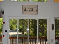 Lower Paradise Log Cabin in Moose Pass 무스패스 호텔