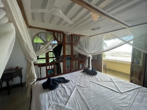 Seafront private villa at Jambiani Beach, Zanzibar
