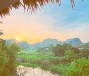 Hang Mua Bamboo Homestay - vue sur la montagne