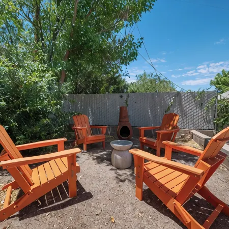 Refined Miner’s Cottage: Fenced Yard, Screened Porch.