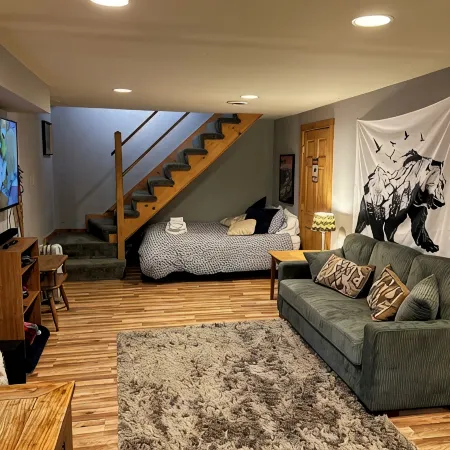 Village Home with 15 acre backyard on the river