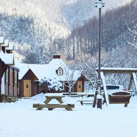 Wonju the Finland Pension Отели рядом с достопримечательностью «Поле для гольфа Oak Valley Resort»