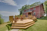 Rustic Cliff-top Cabin at the Tip of Lake Champlain's Barney Point - 4-Star
