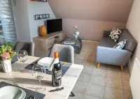 Apartment Morgenstern 85 sqm on 2 floors with loggia in a quiet location - 무료 와이파이