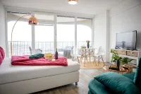 ☆Modern apartment☆Wide view☆29th floor☆Neflix☆Center☆ - balcony