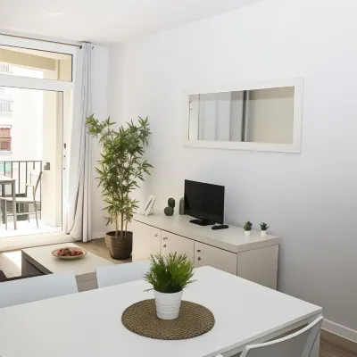 Sant Jordi Apartments Sagrada Familia Hotels near Monumental Metro Station
