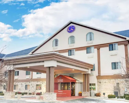 Comfort Suites Stevensville - St Joseph Отели рядом с достопримечательностью «Парк штата Гранд Мир»