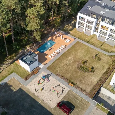 Holiday Studio with Air Conditioning, Summer Pool