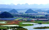 Puzhehei Shanhe Lakeview Boutique Hotel (Puzhehei Scenic Area) - Bjergudsigt