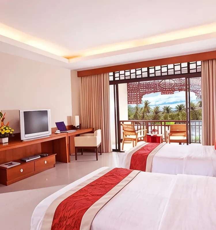 ห้องดีลักซ์ริมสระว่ายน้ำ - ทวิน