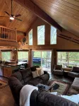 Family Cabin Near Bass Lake & Yosemite. 3 Bedrooms & a Kids Game Loft Sleeps 12