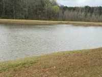 Cozy cabin with 1 bedroom, Lakefront views in tranquil Terry! Hotels in Byram