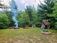 Luxury Family Cabin in a forest with a private pond - 4 stjerner
