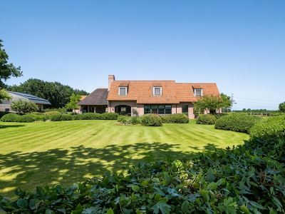 Hoeve den Akker: luxury holiday home with private garden and alpacas near Bruges