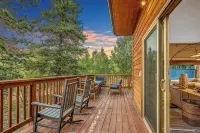 Best Hot Tub View in Bailey - Family & Pet Friendly BBQ / Hot Tub / Near Denver