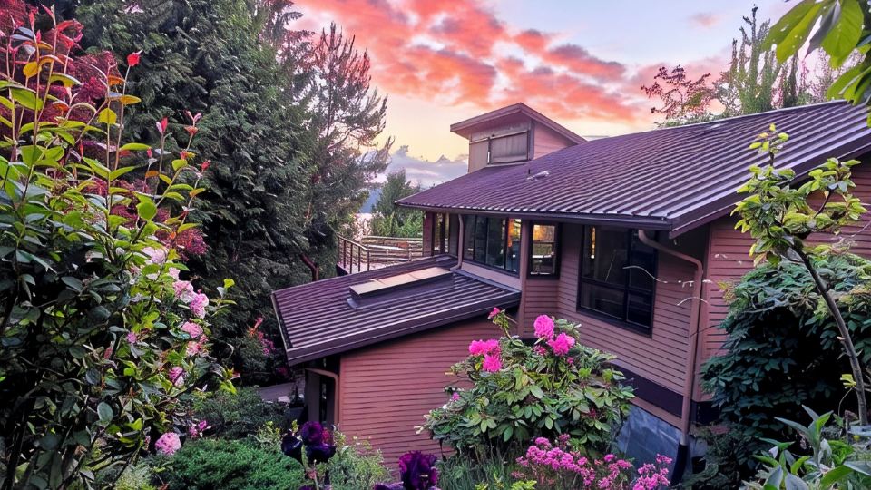Modern Hillhouse with Lake Washington Views